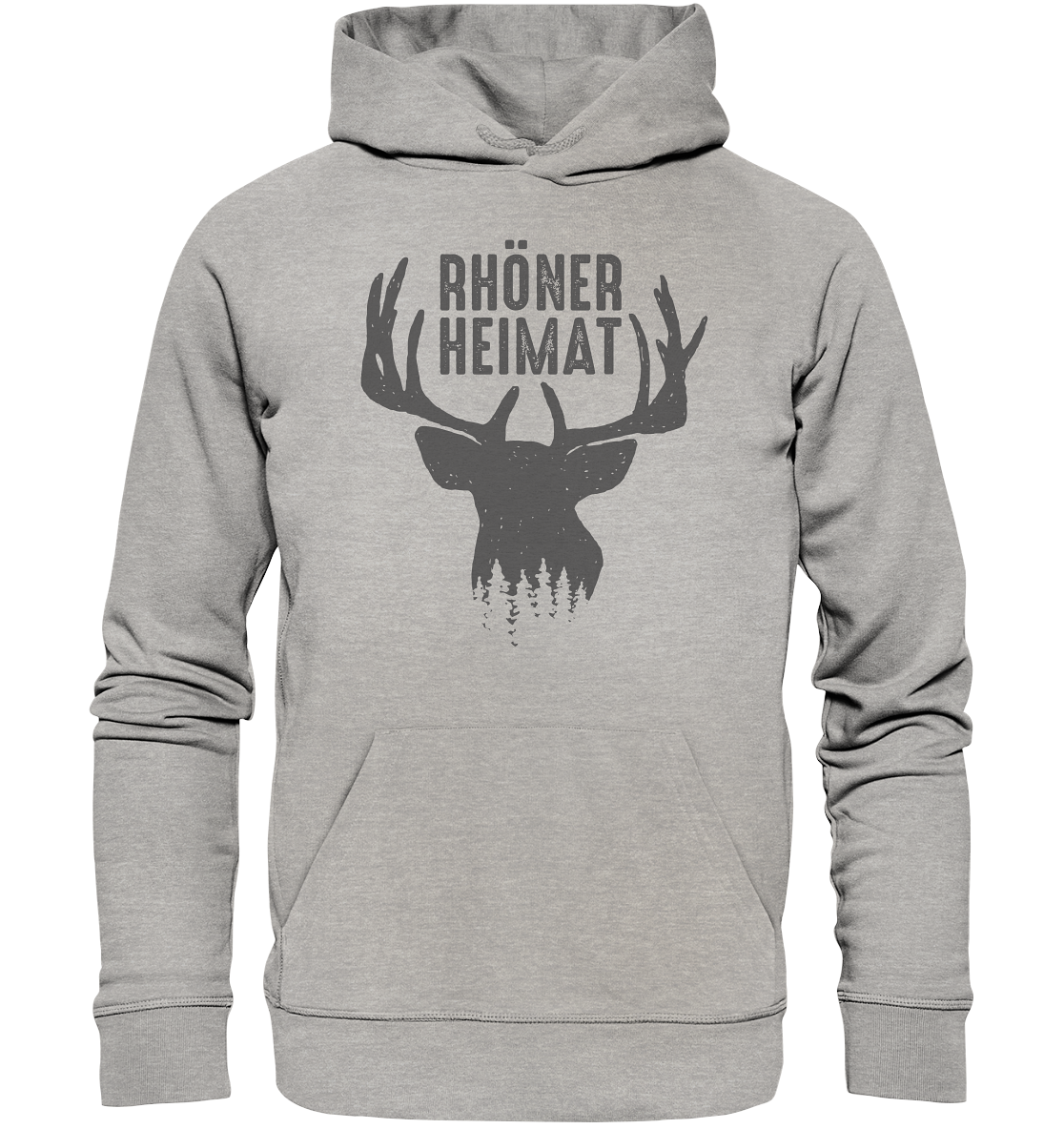 RHÖN HIRSCH - Organic Hoodie